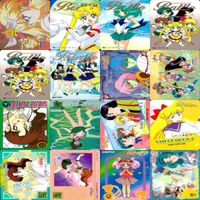 カード 【状態B】 セーラームーン セーラースターズ 16枚 まとめ ちびうさ 水野亜美 海王みちる 火野レイ サムネイル 1
