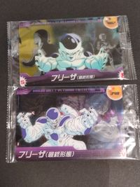 ドラゴンボール 森永 未開封 ウエハース ウエファー カード クリアカード フリーザ 402 348