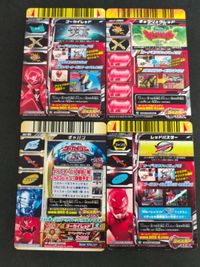 ダイスオー カード まとめ CB.P-050 ゴーカイレッド キョウリュウジャー レッドバスター ギャバン トクメイ P-054 DX.P-125 027 サムネイル 2