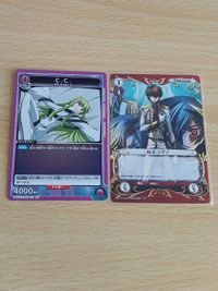 C.C ユニオンアリーナ R コードギアス バトルリンク 非売品 反逆のルルーシュ P-001 枢木スザク