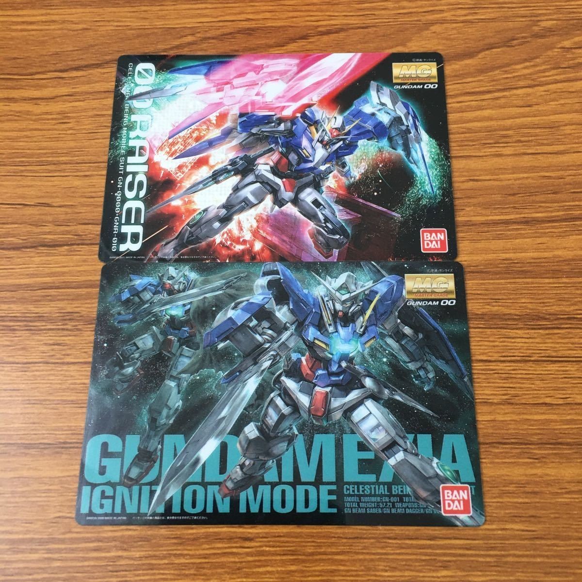 Gundam Card Lot Exia Ignition Mode Double O Raiser