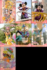 ディズニー コレクション カード まとめ 【 Disney's Halloween 2016 
ディズニー・ハロウィーン2016】 東京 ディズニーリゾート DISNEY ミッキー サムネイル 1