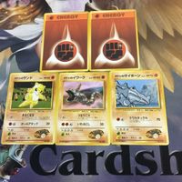 ポケモンカード 旧裏面 5枚 アンノーン タケシのサンド NO.201 パラセクト NO.027 21 NO.047 23 サムネイル 2