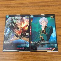 Gundam Greaze Angelo Zaupor Aegis Card Lot Japanese Anime TCG サムネイル 3