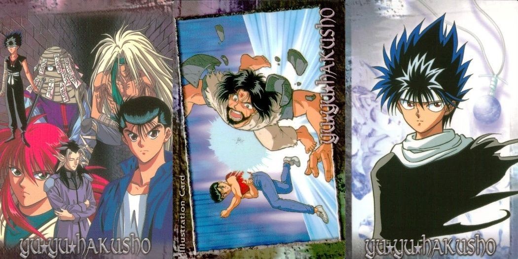 幽遊白書 パーフェクトコレクション カード イラストレーション 幽助 飛影 蔵馬 桑原 黄泉 躯 雷禅 1 14 17 No 19 32 35 パーフェクト 初版 ムービック MOVIC