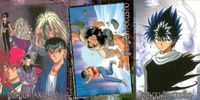幽遊白書 パーフェクトコレクション カード イラストレーション 幽助 飛影 蔵馬 桑原 黄泉 躯 雷禅 1 14 17 No 19 32 35 パーフェクト 初版 ムービック MOVIC サムネイル 1