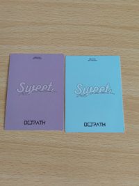 OCTPATH/太田駿静/CD「Sweet(通常盤)」(UMCK-5727)初回プレス分封入特典トレーディングカード サムネイル 2