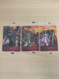 機動戦士ガンダムSEEDウエハースカード キラ＆ラクス パズルカード 3枚セット パノラマ 森永
