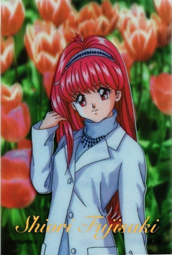 toki-18 カード ときめきメモリアル クリア 箔押し コレクション コナミ 藤崎 詩織