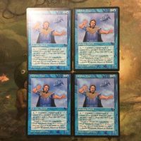 MTG マジックザギャザリング カード まとめ FEM Vodalian Mage(一部エラー有) 4枚セット 86 サムネイル 1
