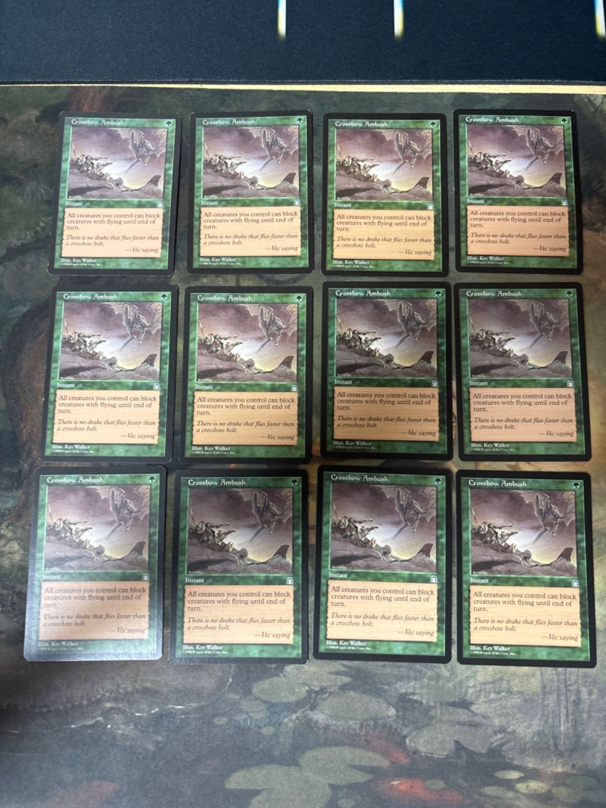 弩弓の待ち伏せ/Crossbow Ambush 12枚 型番統一 旧枠 まとめ 英語版 EN MTG