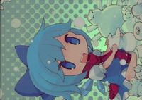 toho-39 カード 東方 雅華乱舞 美少女 キラ チルノ モタ サムネイル 1