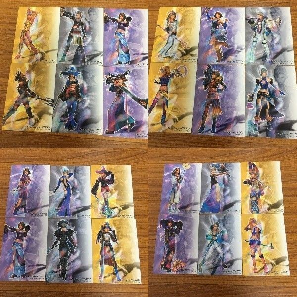 ファイナルファンタジー Ⅹ カード まとめ ユウナ パイン リュック 13 15 14 16