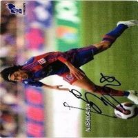 Naohiro Ishikawa FC Tokyo Autograph Card J-League Soccer