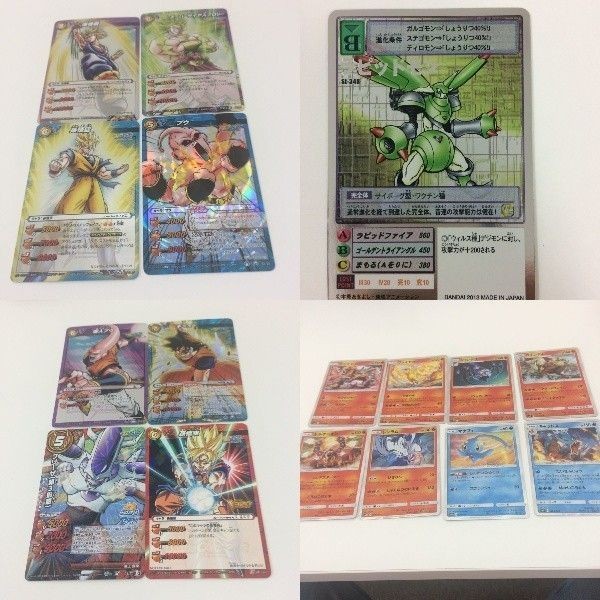 カード デジタルモンスター ポケモン ドラゴンボール カードダス ミラバト デジモン まとめ 新裏面 孫悟飯 ラピッドモン
