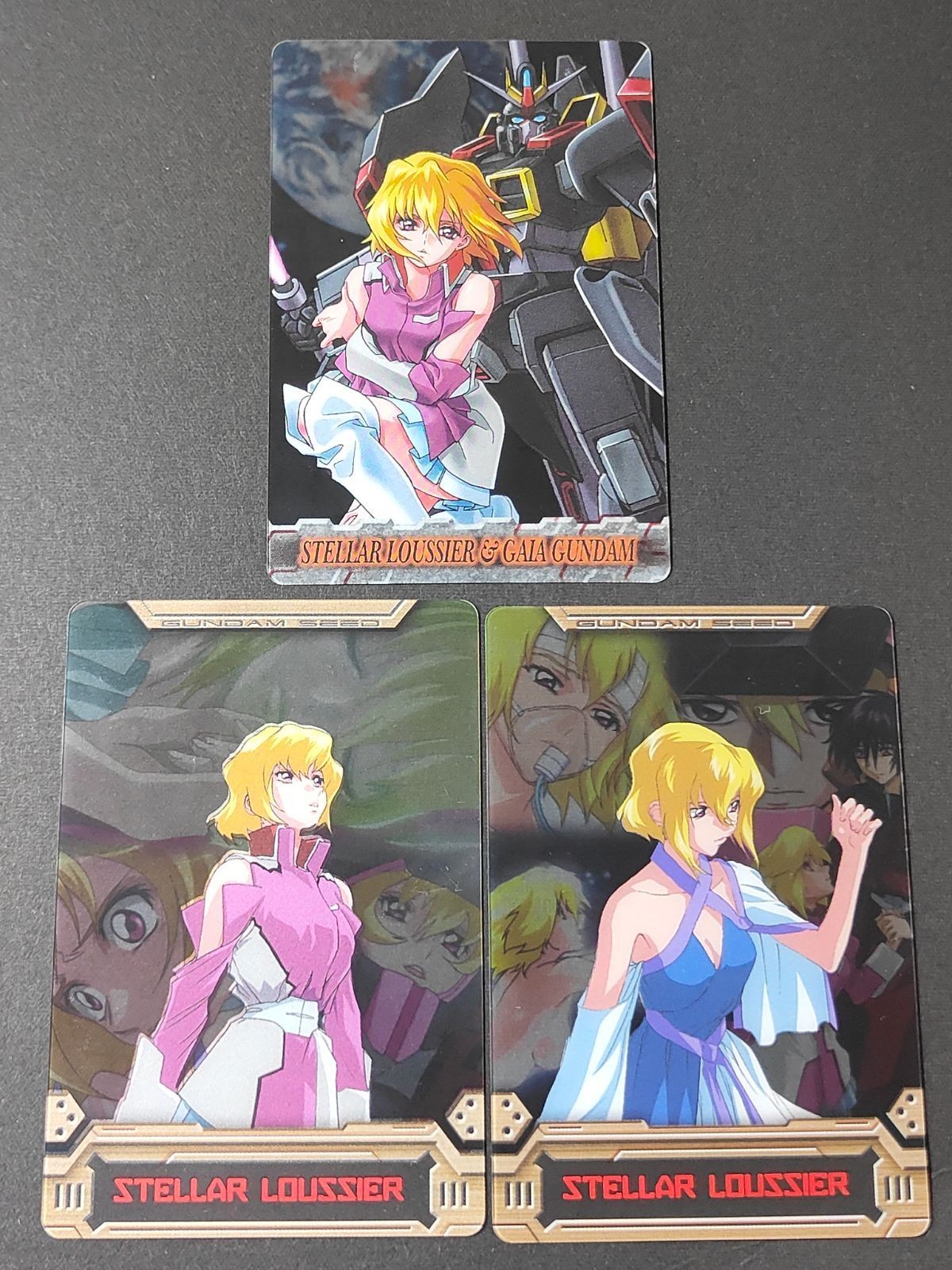 ガンダム SEED DESTINY ウエハースカード ステラルーシェ ステラ・ルーシェ ウエハース ヒロイン ガイアガンダム