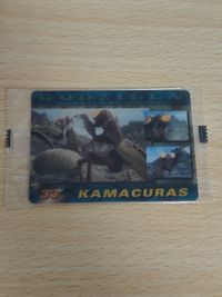 aca177ゴジラ 森永 カード 未開封 ウエハース ウエファーチョコ KAMACURAS 33