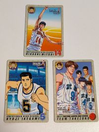Slam Dunk Anime Trading Card Lot 64 78 81