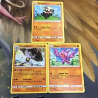 ポケモンカード 旧裏面 英語 海外版 3枚 ヤンチャム ゴーリキー グライガー 17