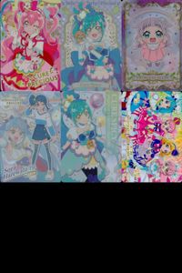 ux175カード プリキュア まとめ キュアワンダフル P11 キュアフレンディ P08／P02 ペギタン／ニャトラン／ラビリン／ラテ P15 花寺のどか キュアグレース P12 沢泉ちゆ キュアフォンテーヌ P11 P サムネイル 1