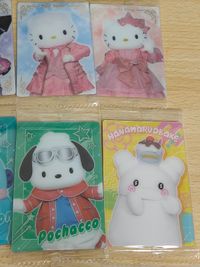 サンリオ マイメロ マイメロディ ウエハース4 未開封 他 カード まとめ ポチャッコ キキ ララ ポムポムプリン ハンギョドン クロミ o7-1 c022 サムネイル 4