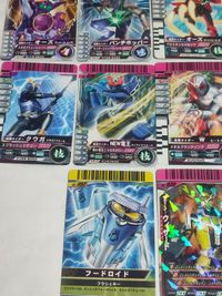 仮面ライダー カード まとめ ガンバライド ブラックRX フードロイド オーズ W ギャレン サバイブ バース クウガ 電王 アクセルブースター ウィザード R サムネイル 5
