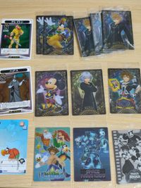 Kingdom Hearts Wafers Card Set Sora Riku Mickey