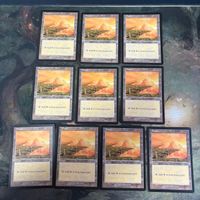 ウルザズ・サーガ 平地/Plains 10枚 英語版 EN 型番統ー まとめ MTG 人気絵柄 基本土地 大量