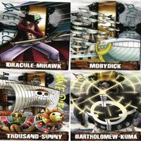 ワンピース ミホーク モビーディック ゴーイングメリー号 バーソロミュー カード まとめ
