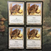 MTG Magic Gathering Spotted Griffin POR Card 4x