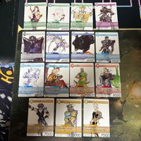 Final Fantasy Trading Card Lot Maria Mog Leo Zemu Galuf