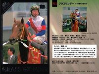 競馬 カード まとめ キラ ホロ フサイチコンコルド ダンスインザダーク タイキフォーチュン ファイトガリバー グラスワンダー ジョッキー バンダイ サムネイル 6