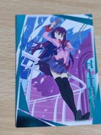 西尾維新プレジェクト 戦場ヶ原ひたぎ 物語シリーズ 化物語 SP カード