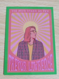 2021 Topps X Trevor Lawrence グリーン ライジング サン ジャグアーズ クレムソン #44 90/150