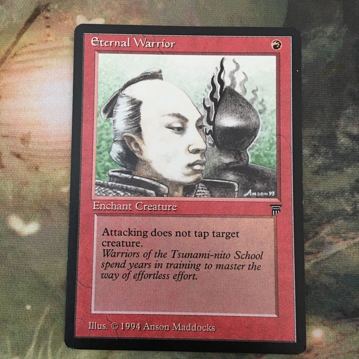 MTG マジックザギャザリング シングル カード 永遠の戦士/Eternal Warrior 37