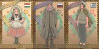 カード ヘタリア まとめ ロシア ハンガリー ギリシャ No 7 11 24 キャラクターカード Axis Powers フロンティアワークス Frontier Works サムネイル 1