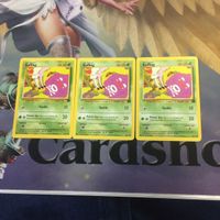 ポケモンカード 旧裏面 海外 英語版 3枚 ギャンブラー ドガース 63 5 12 6 サムネイル 4
