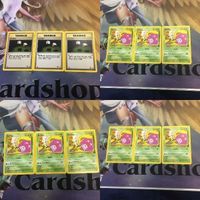 ポケモンカード 旧裏面 海外 英語版 3枚 ギャンブラー ドガース 63 5 12 6 サムネイル 1