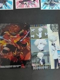 刀剣乱舞 鶴丸国永 シークレット シール 刀剣乱舞マン 加州清光 鶯丸 江雪左文字 小烏丸 他 ウエハース メタル カード サムネイル 5