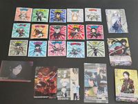 刀剣乱舞 鶴丸国永 シークレット シール 刀剣乱舞マン 加州清光 鶯丸 江雪左文字 小烏丸 他 ウエハース メタル カード サムネイル 1