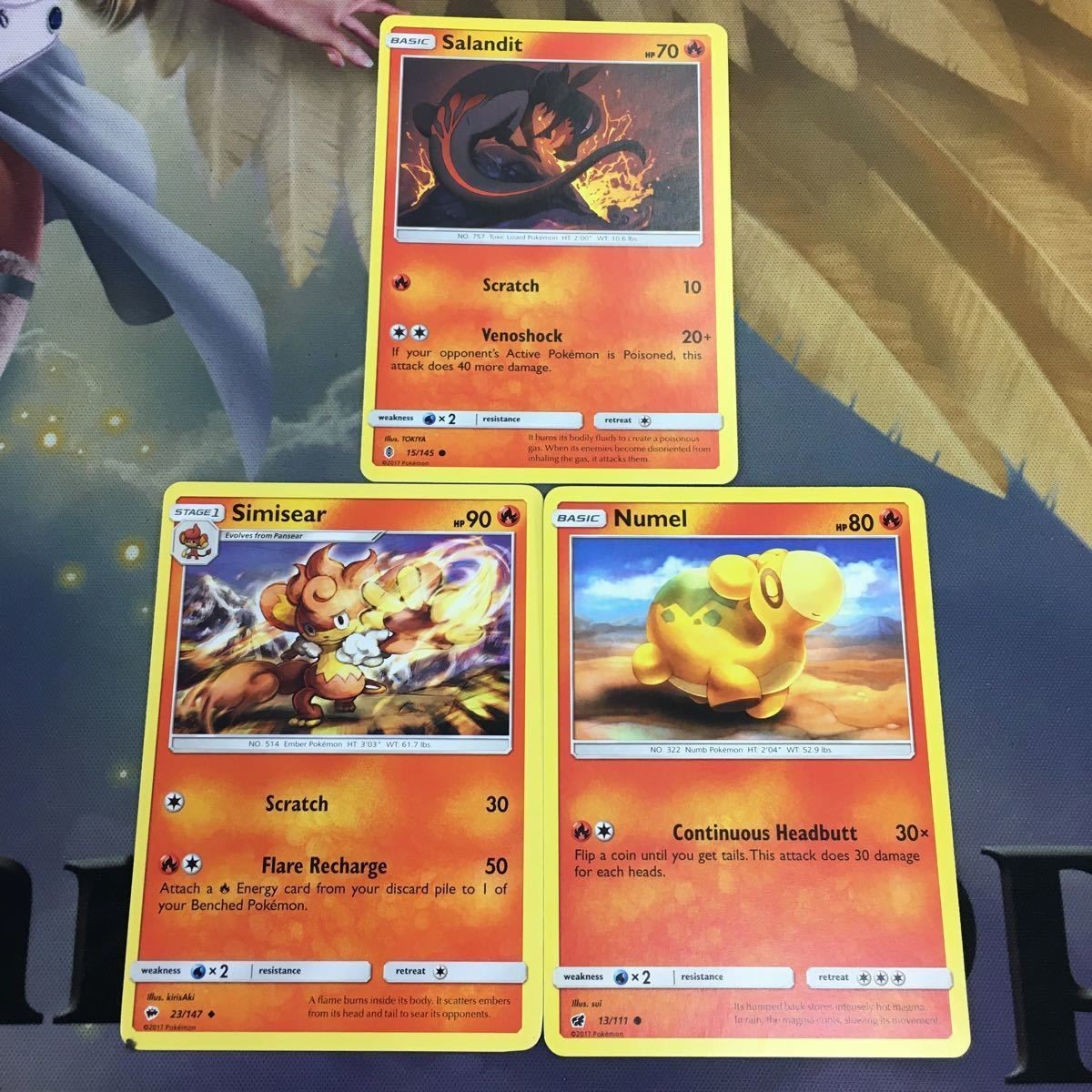 ポケモンカード 旧裏面 英語 海外版 3枚 ヤトウモリ バオッキー ドンメル 31