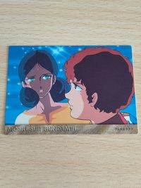 Mobile Suit Gundam Card Lala Lalah Haman Char Amuro Ray
