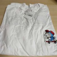 j2-1 ドラえもん アイムドラえもん tシャツ スケボー ホワイト L