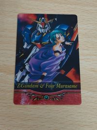 ガンダムウェハースカード、ヒロインカード：Zガンダム&フォウ・ムラサメ マチルダ まとめ ウエハース 森永 サムネイル 2