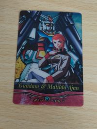 ガンダムウェハースカード、ヒロインカード：Zガンダム&フォウ・ムラサメ マチルダ まとめ ウエハース 森永 サムネイル 3