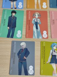 恋と選挙とチョコレート カード 全１５種 まとめ 汐浜陽高 有明美絵瑠 毛利夜雲 猿江 愛 門前仲綺衣 東雲葉月 夢島 朧 枝川希美 住吉千里 大島裕樹 東雲皐月 木場美冬 青海衣更 森下未散