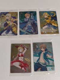 Sword Art Online SAO Wafers Card Lot Alice Yugio