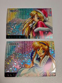 カード アリスコレクション プロモカード FAVOUR Ⅰ Ⅲ 2枚セット ランス LANCE アリス シィル