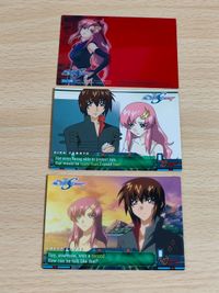 機動戦士ガンダムSEED DESTINY キャラ単 カード No.078 110 ラクス・クライン キラ・ヤマト クリアカード
