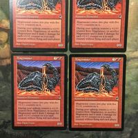 MTG マジックザギャザリング カード まとめ TMP マグマザウルス/Magmasaur 4枚セット 73 サムネイル 2